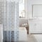 Bath Bliss Blue Lisbon Design PEVA Shower Curtain